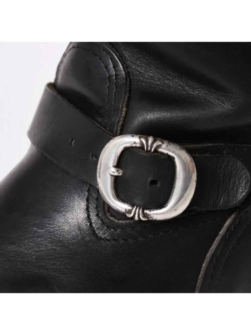 Chrome Hearts Wesco Boss Boots CH Cross Gunslinger Ball 8